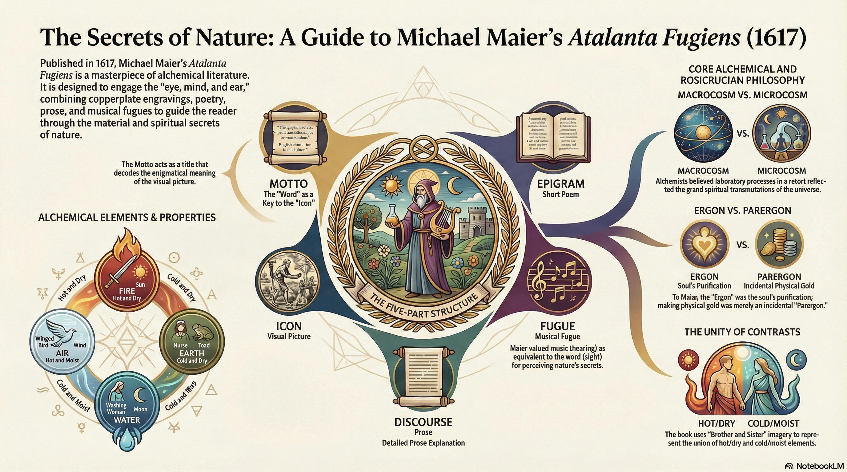 Atalanta Fugiens: Nature's Secrets Guide