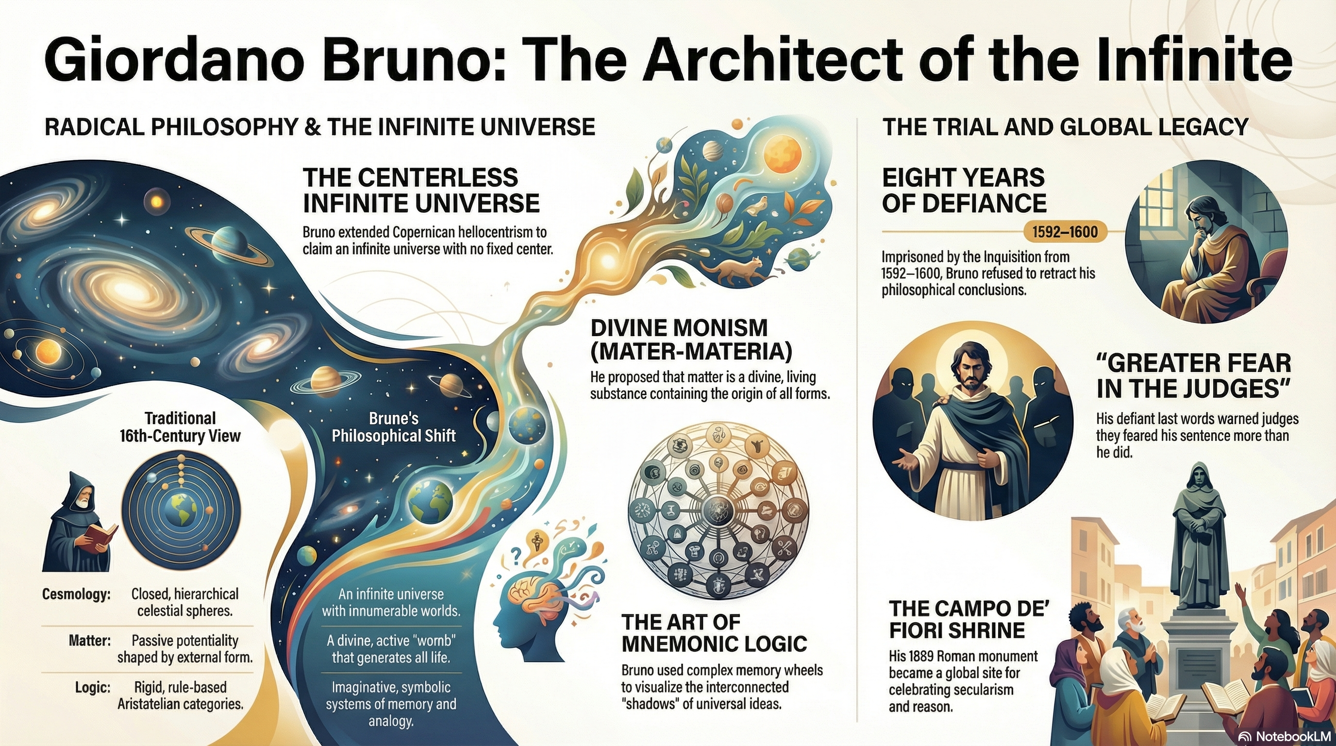 Giordano Bruno: Architect of Infinite