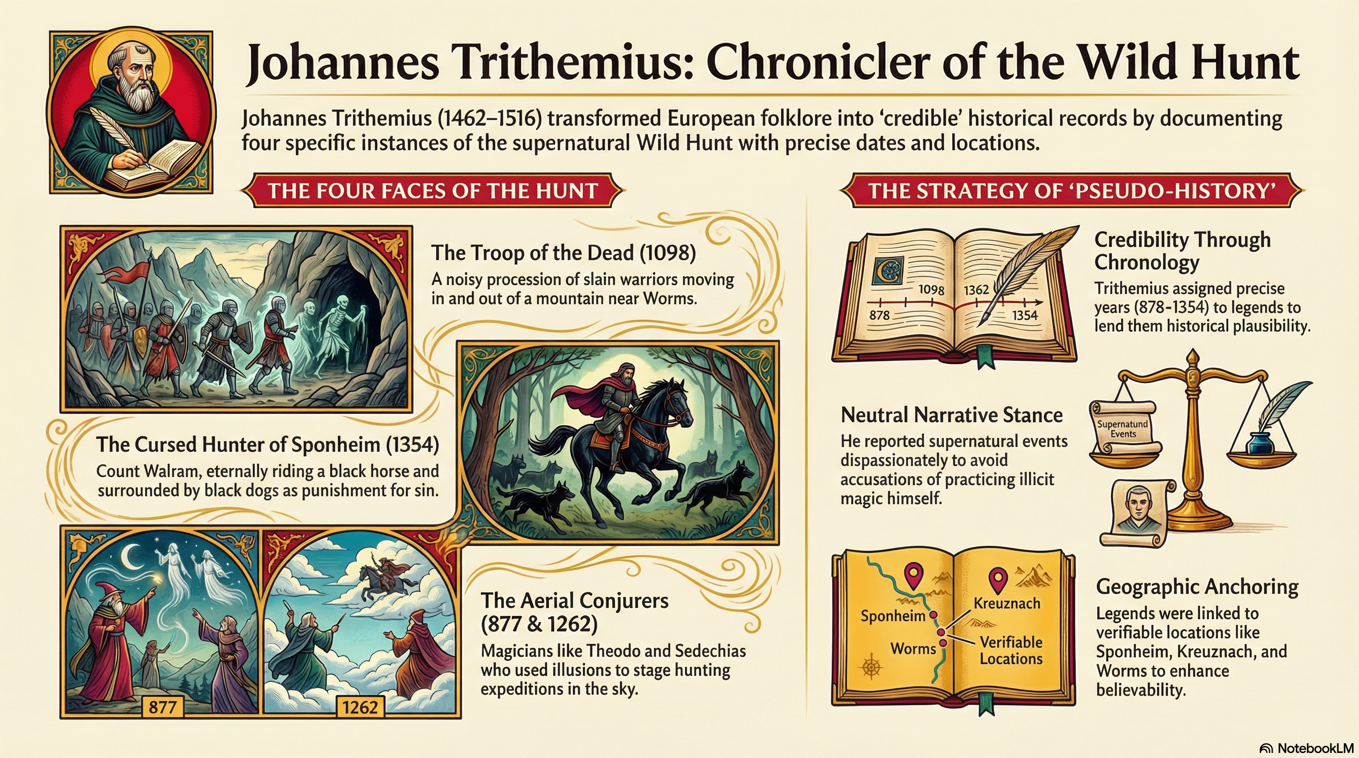 Johannes Trithemius: Wild Hunt Chronicler