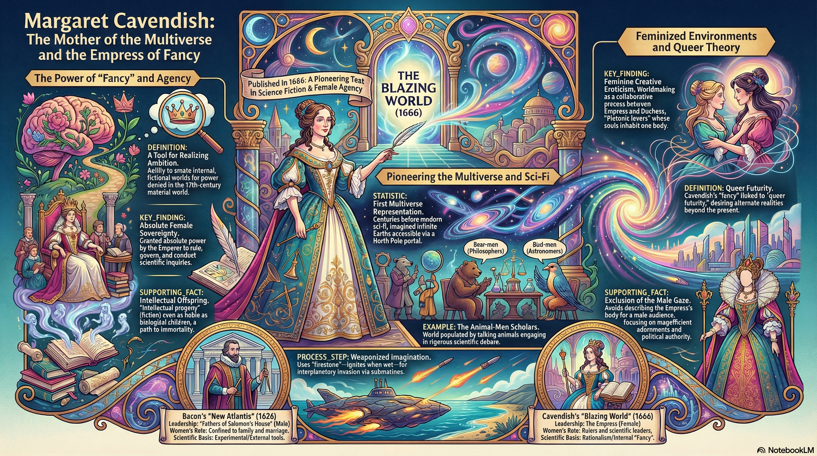 Margaret Cavendish: The Blazing World